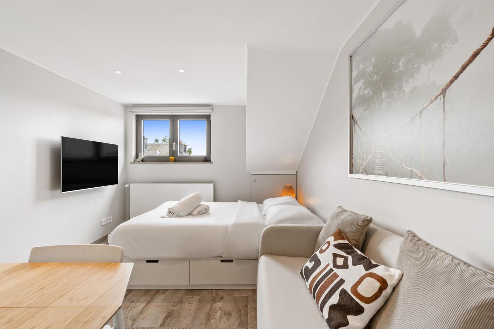 Modern Limpertsberg Studio Near City Center Luxemburgo Exterior foto